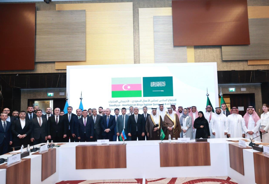 Se celebró la sexta reunión del Consejo Empresarial Conjunto Azerbaiyán-Arabia Saudita