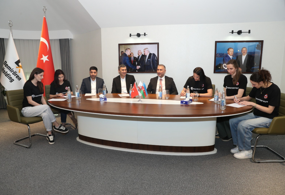 Azərbaycanda yeni yaradılan voleybol klubunun təqdimat mərasimi keçirilib