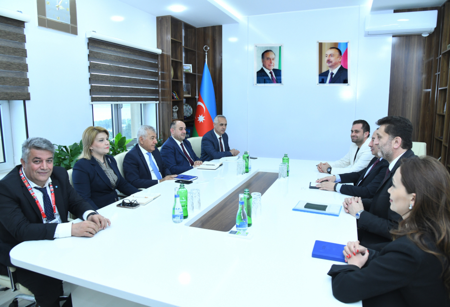 Türkiyənin “Roketsan” şirkətinin nümayəndələri BMU-da olub
