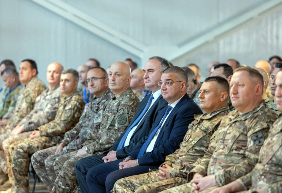 Hərbi qulluqçularımız Gürcüstanda keçirilən beynəlxalq təlimdə iştirak edir