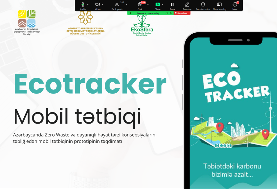 “Ecotracker” mobil tətbiqinin növbəti təqdimatı olub