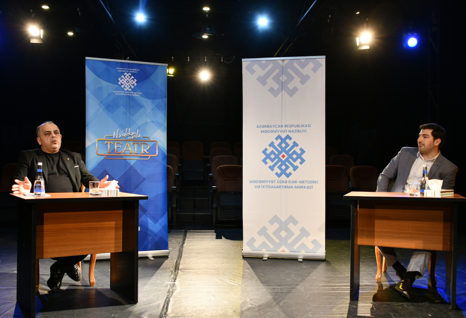 “Nəsildən-nəslə teatr” layihəsinin növbəti qonağı Nicat Kazımov olub