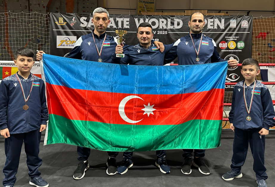 Aserbaidschanische Savate-Kämpfer gewinnen vier Medaillen in Bulgarien