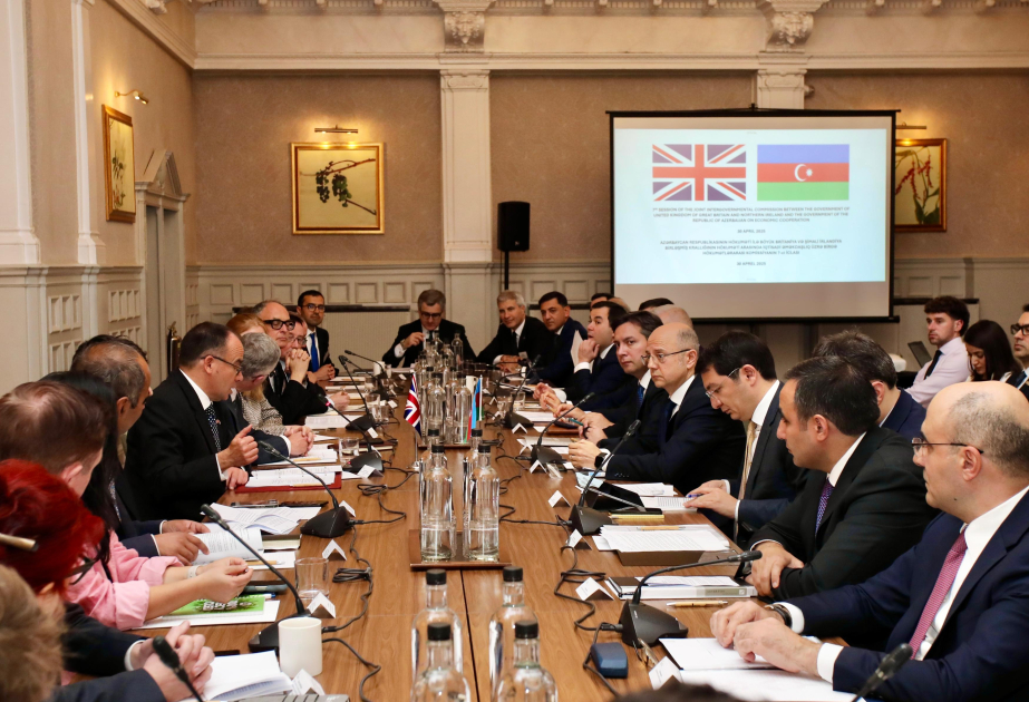 La Commission intergouvernementale azerbaïdjano-britannique tient sa 7e réunion à Londres