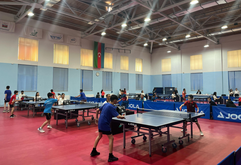 Stolüstü tennis üzrə ölkə birinciliyində komanda yarışlarına yekun vurulub