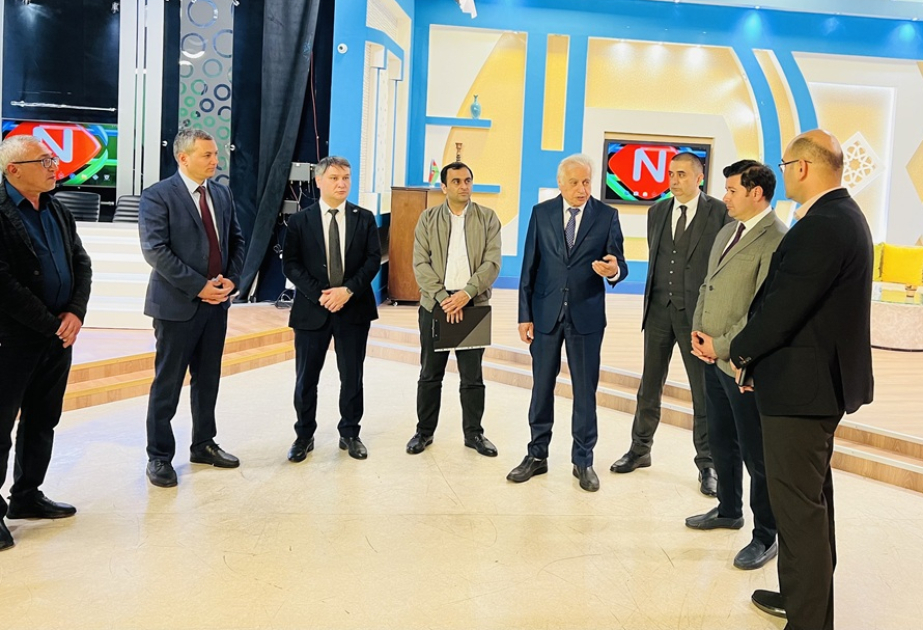 Audiovizual Şuranın nümayəndə heyəti Naxçıvan Muxtar Respublikasında bir sıra görüşlər keçirib