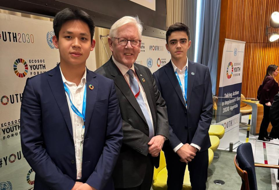 ®  Youth representative of Azerbaijan participates in prestigious UN ECOSOC Youth Forum, highlighting “Green Innovation” and “Youth Leadership”