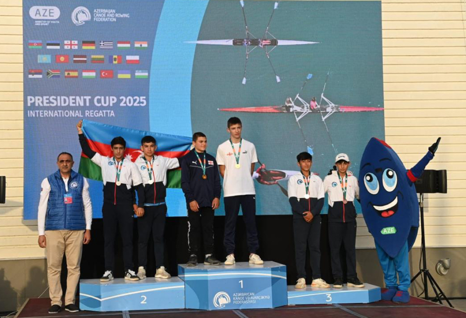 “2025总统杯”：阿塞拜疆赛艇运动员再夺5枚奖牌