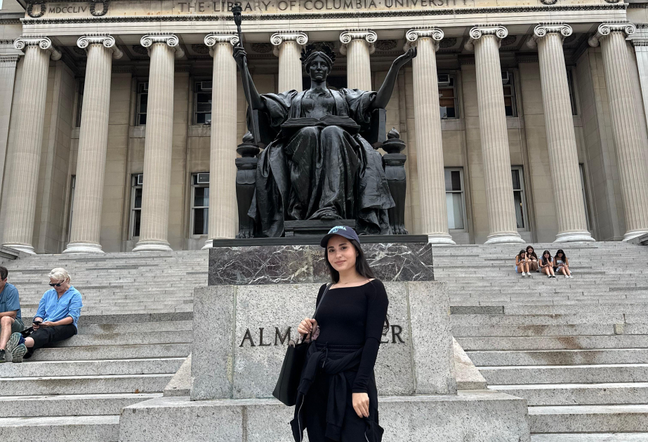Azərbaycanlı tələbə: Kolumbiya Universitetində tam təqaüdlə təhsil almağım Dövlət Proqramının dəstəyi sayəsində mümkün olub