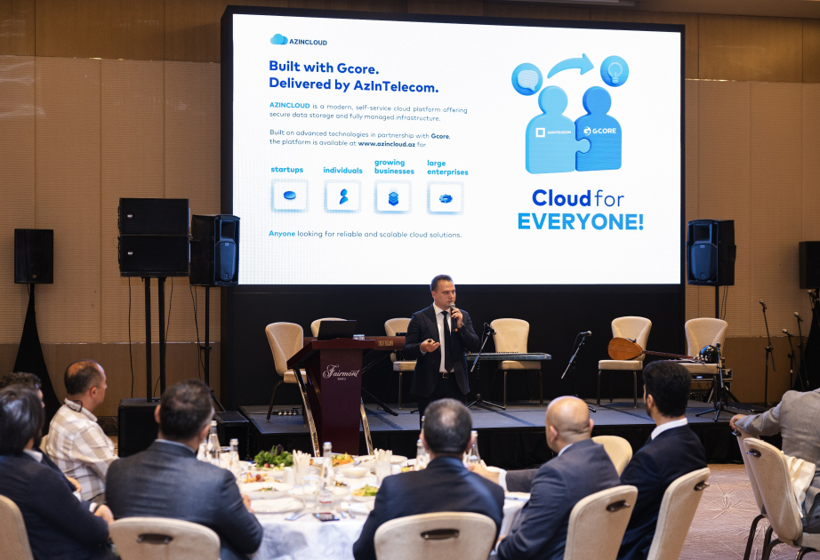 “AzInTelecom” “Gcore” şirkəti ilə birgə “AzInCloud” platformasını təqdim edib