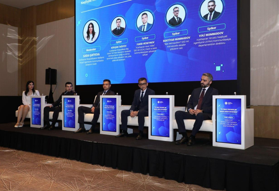Nəqliyyat infrastrukturunda davamlı həllər medianın dəstəyi ilə müzakirə olunub