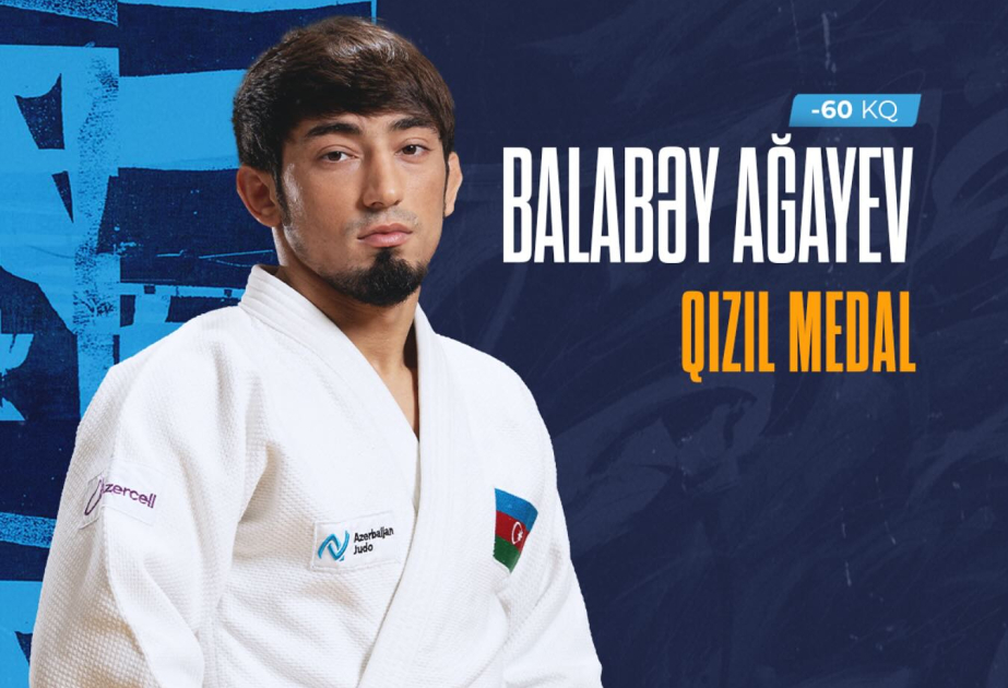 Azerbaijani judoka wins gold at Dushanbe Grand Slam 2025