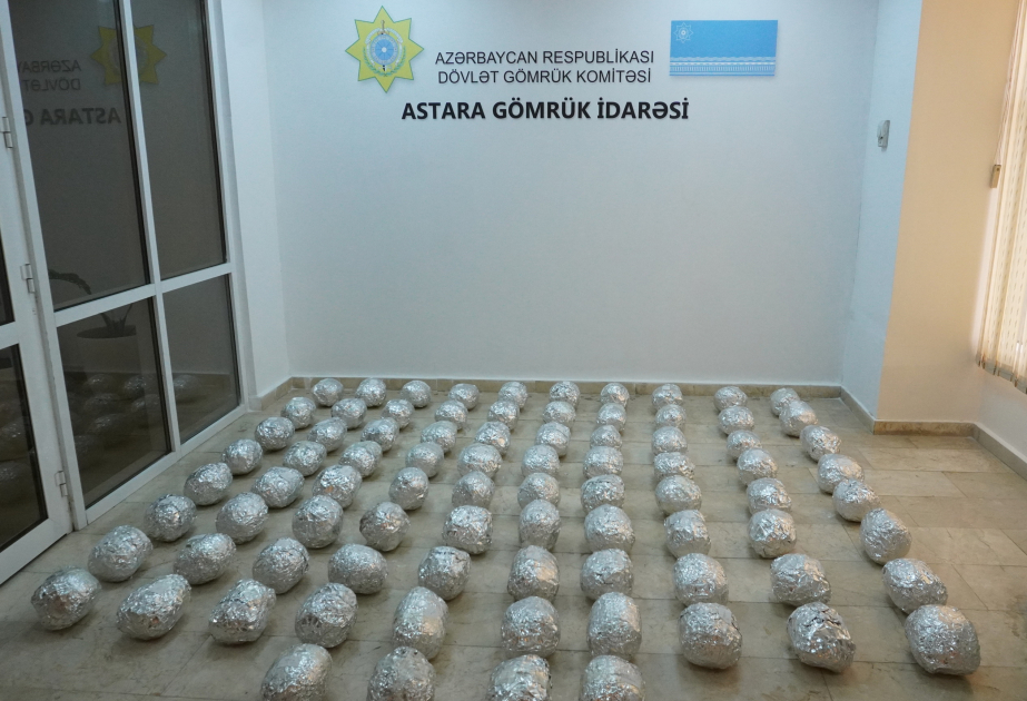 “Qarpız”ın içərisində gizlədilən 63 kiloqramdan artıq narkotik vasitə aşkar edilib