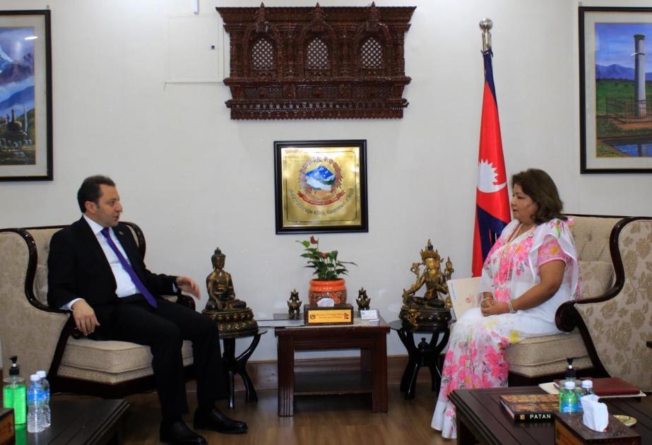 Azərbaycanın hökumət missiyası Nepalda səfərdə olub