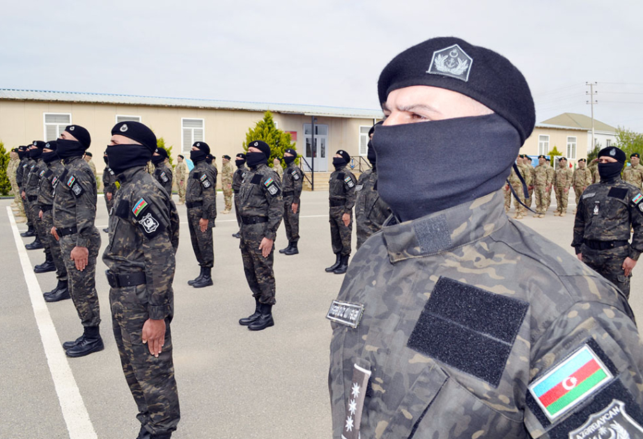 "Dəniz təməl komando kursu”nun növbəti buraxılış mərasimi keçirilib