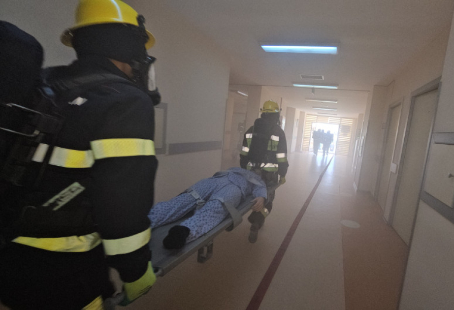FHN Ucar Rayon Mərkəzi Xəstəxanasında təlim keçirib