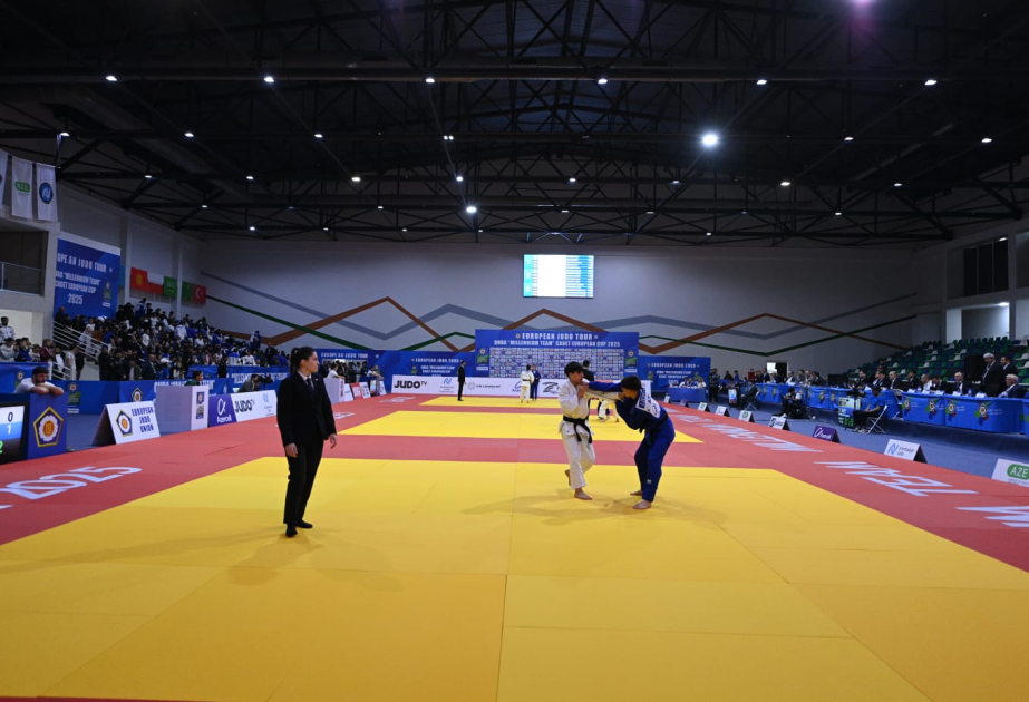 Azərbaycan cüdoçuları Qubadakı turnirin ilk günündə 12 medal qazanıblar