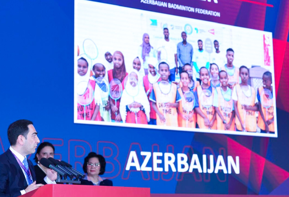 Azerbaijan Badminton Federation honored with international award