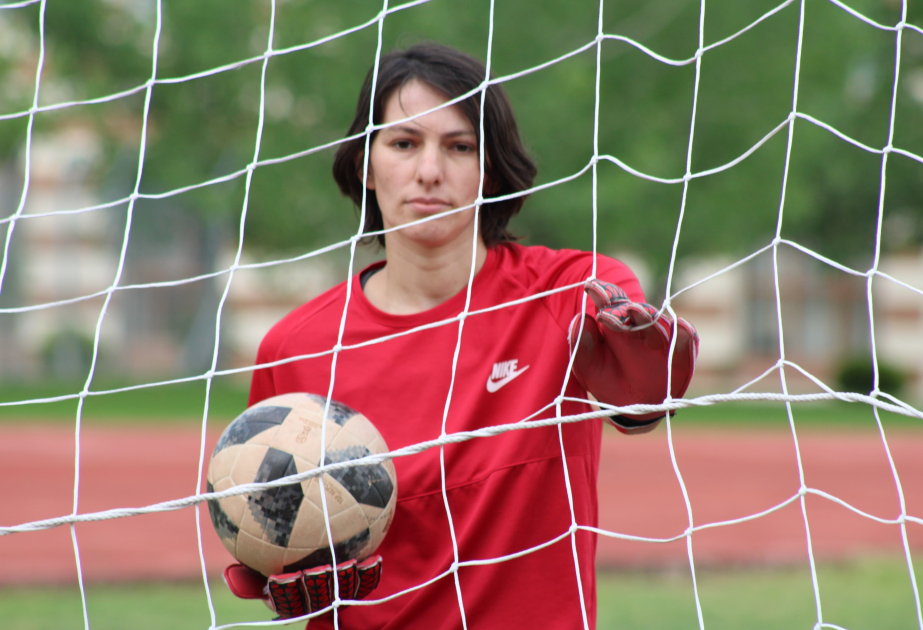 Kişilərdən ibarət futbol komandasının qadın məşqçisi: “Doğma rayonumuzun komandasına əlimdən gələn köməyi etməyə hazıram” - EKSKLÜZİV