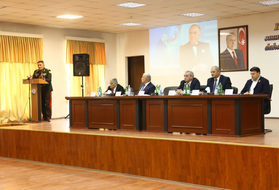 Ümummilli Lider Heydər Əliyevin anadan olmasının 102-ci ildönümü ilə əlaqədar tədbir keçirilib