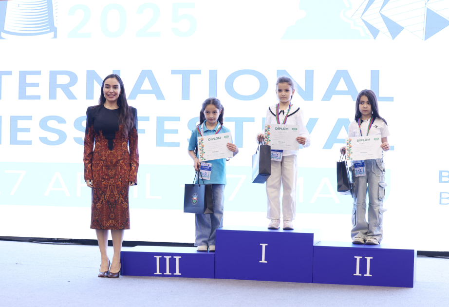 Cérémonie de clôture du Festival international d'échecs « Baku Open-2025 »