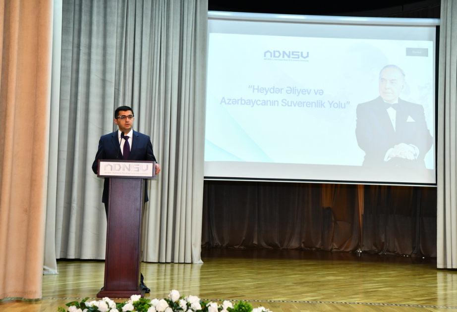 Neft və Sənaye Universitetində “Heydər Əliyev və Azərbaycanın suverenlik yolu” mövzusunda tədbir keçirilib