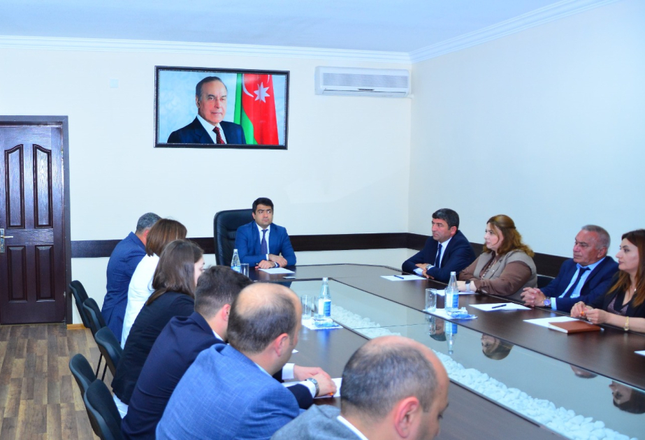 Ağstafada “Heydər Əliyev və dövlət gənclər siyasəti” mövzusunda dəyirmi masa keçirilib