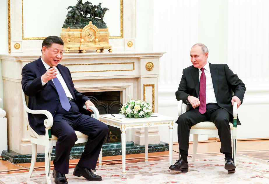 Les présidents chinois et russe s’entretiennent à Moscou