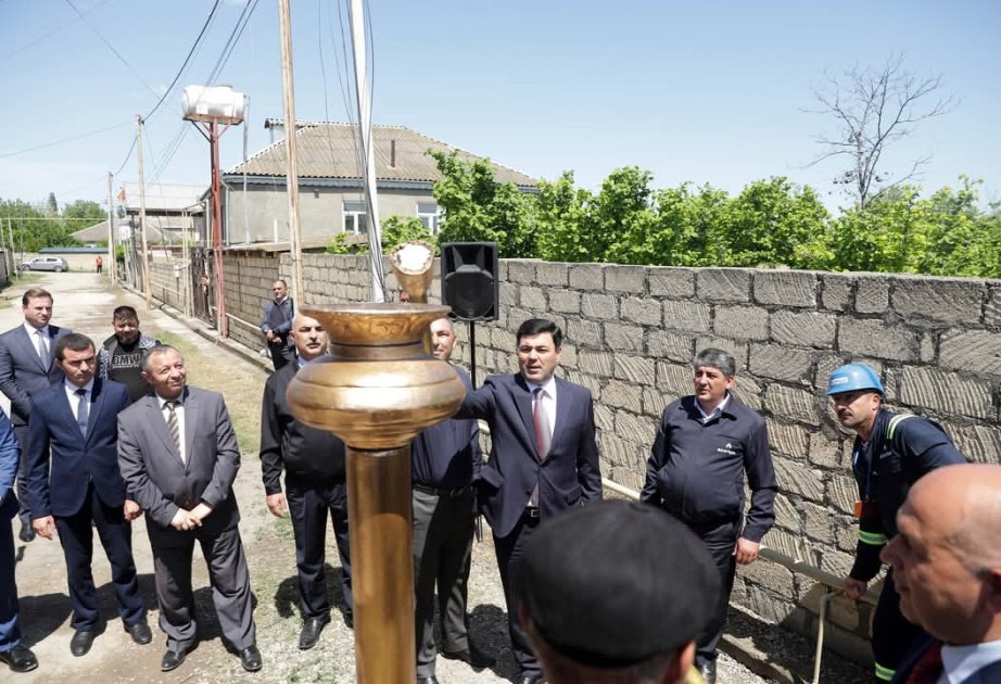 Xaçmaza daha bir yaşayış məntəqəsi qazlaşdırılıb