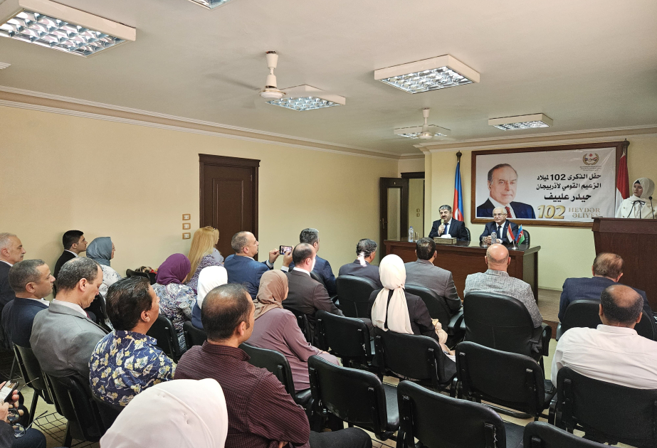 Misirdə Ümummilli Lider Heydər Əliyevə həsr olunmuş tədbir keçirilib