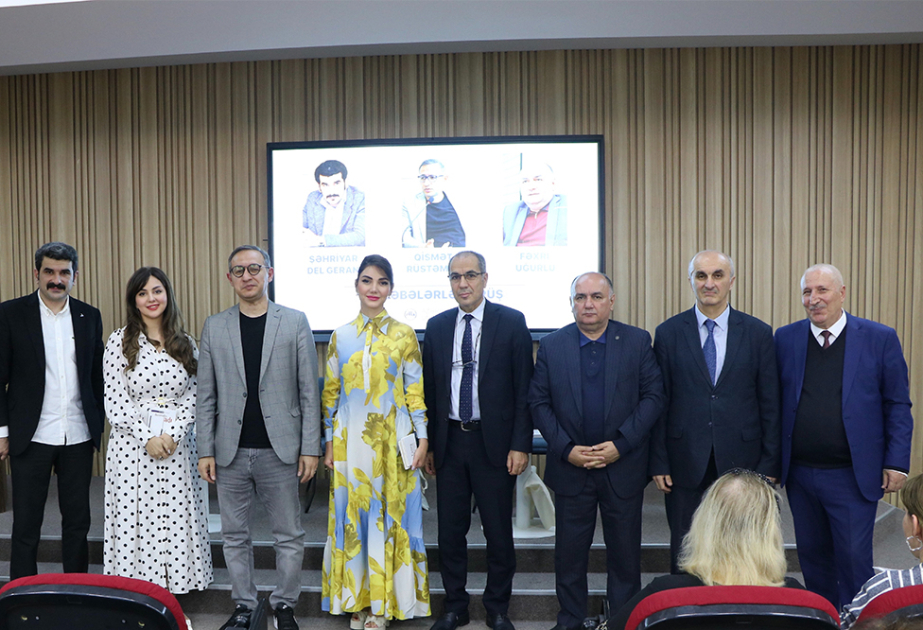 Azərbaycan Universitetində tanınmış qələm sahibləri ilə görüş