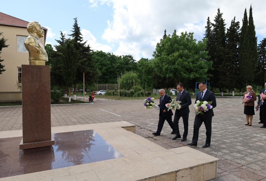 İvanovkada Ulu Öndər Heydər Əliyevin xatirəsi anılıb