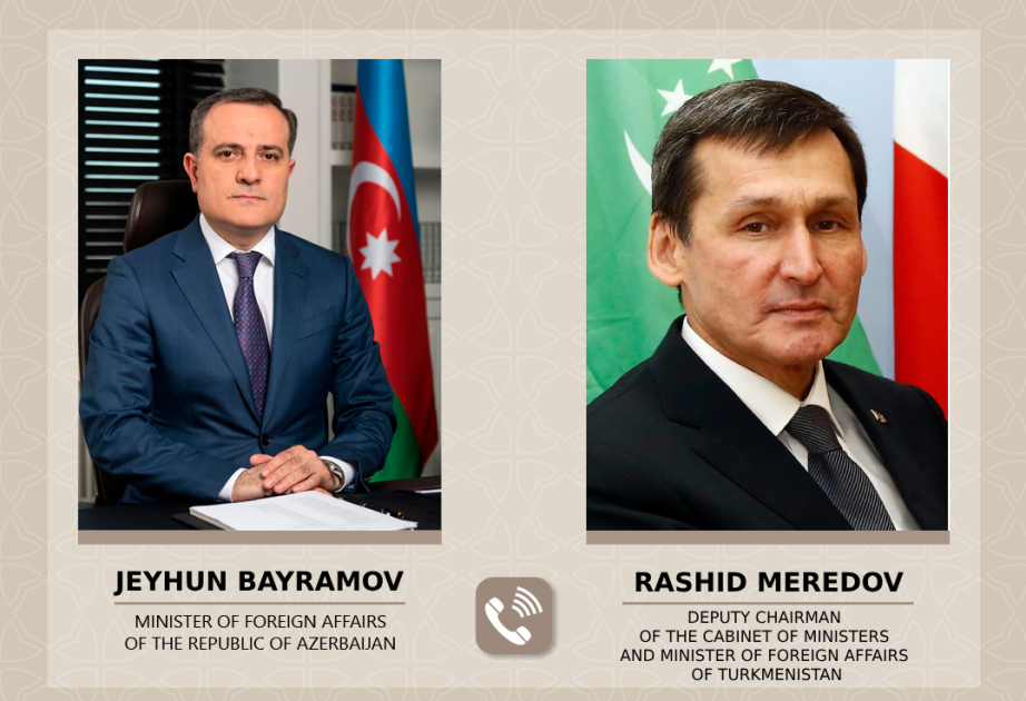 Außenminister Bayramov führt Telefonat mit seinem turkmenischen Kollegen