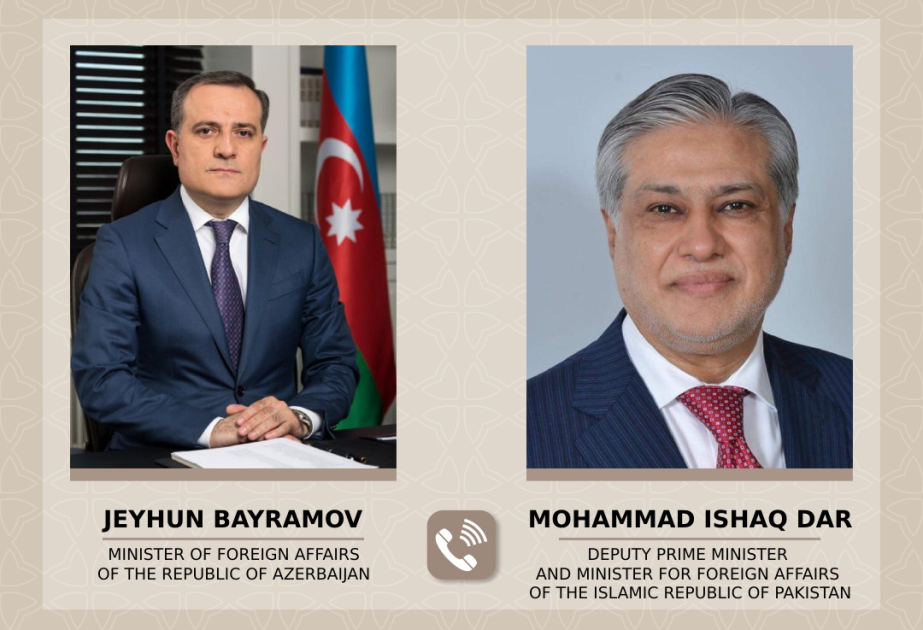 Ceyhun Bayramov pakistanlı həmkarı ilə regionda artan gərginliyi müzakirə ediblər