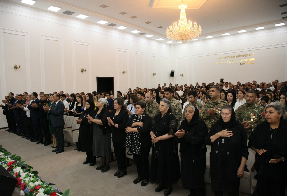 Bərdədə konfrans: Müasir müstəqil Azərbaycan Ulu Öndər Heydər Əliyevin şah əsəridir