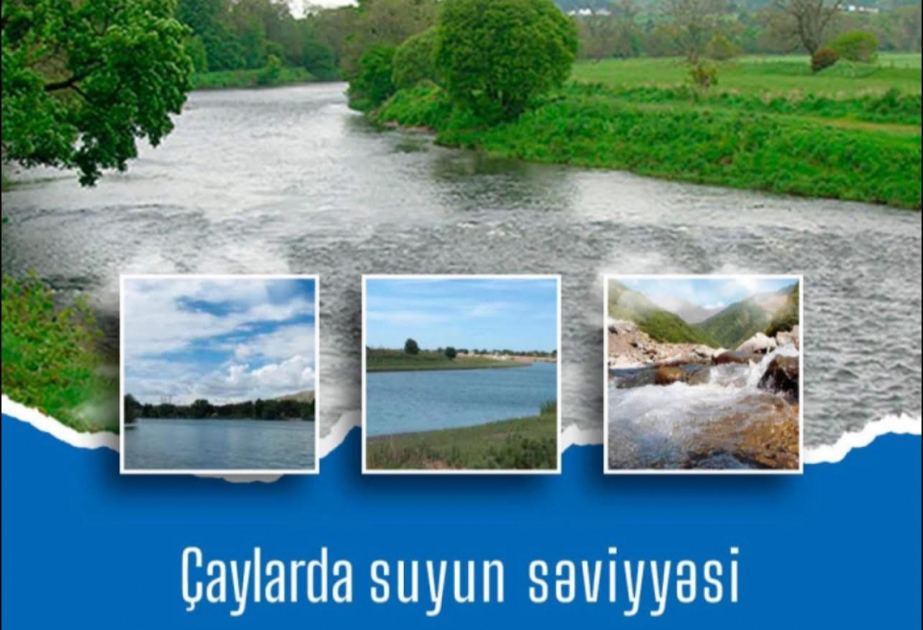 Bəzi çaylarda sululuq artıb