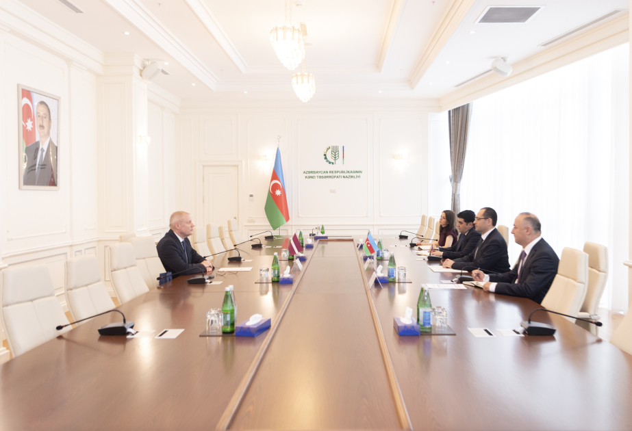 Azerbaiyán y Letonia consideran crear un grupo de trabajo conjunto en el ámbito agrícola