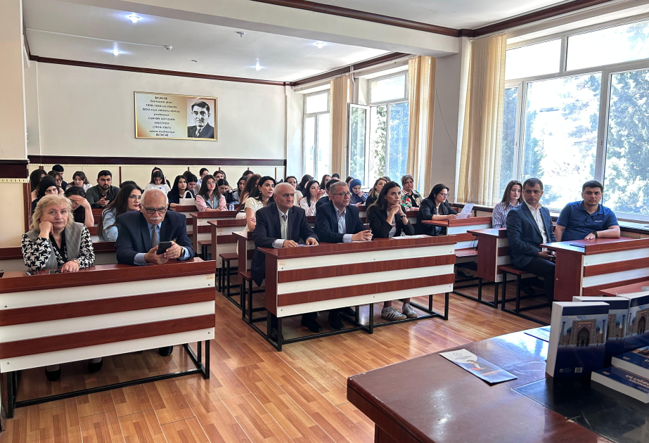 BDU-da “Uluqbəy xəzinəsi” romanının təqdimatı keçirilib