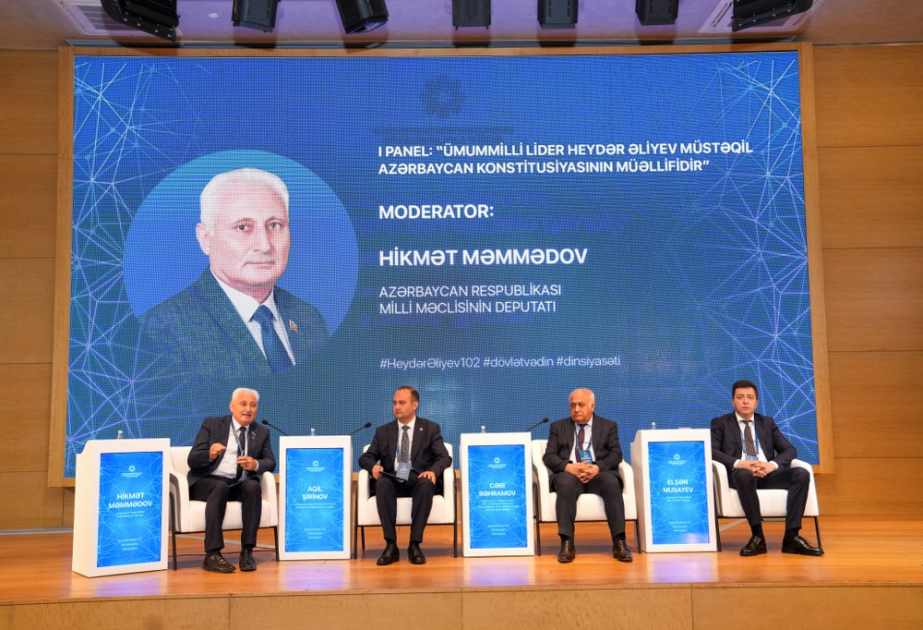 Qəbələdə “Heydər Əliyev və milli-mənəvi dəyərlərə qayıdış” mövzusunda regional konfrans keçirilib