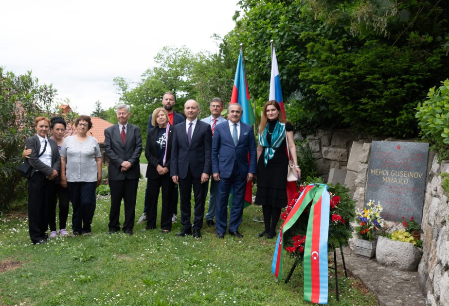 Sloveniyada Azərbaycanın igid oğlu Mehdi Hüseynzadənin xatirəsi anılıb