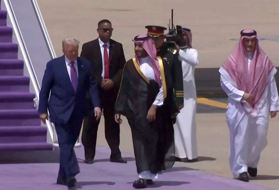 Donald Tramp Səudiyyə Ərəbistanına dövlət səfəri edib