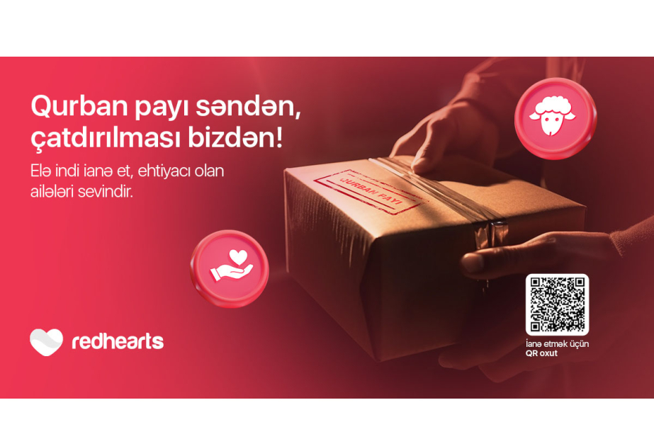 ® Qırmızı Ürəklər Fondu “Qurban payı” aksiyasına start verir