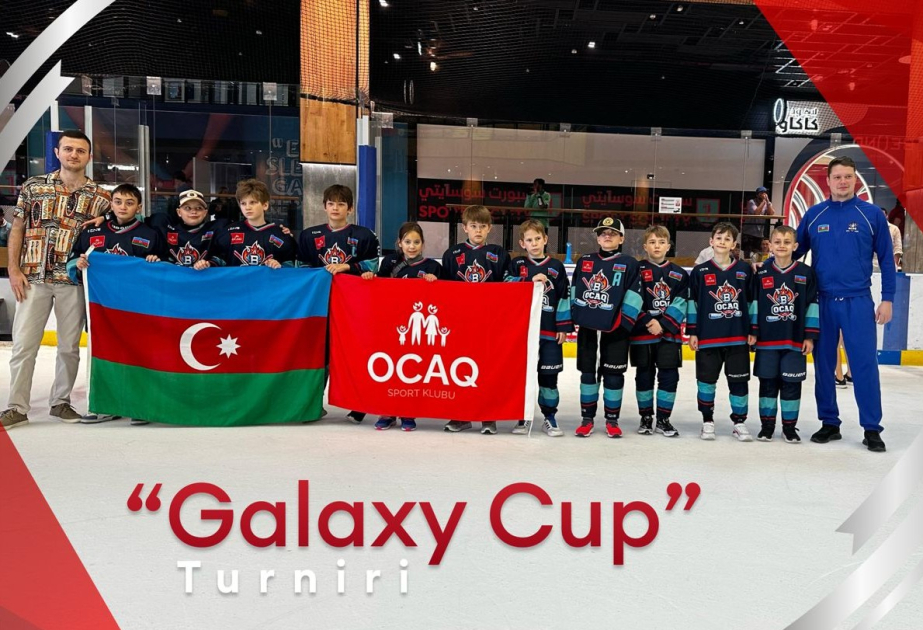 Azerbaijan hockey team ranks third at youth hockey tournament for first time