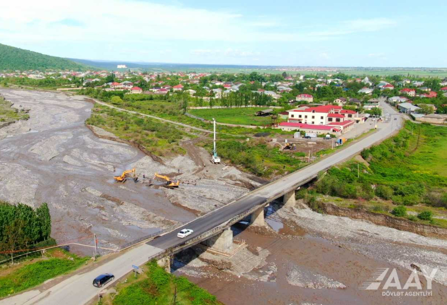 Началось строительство нового моста над рекой Гарачай