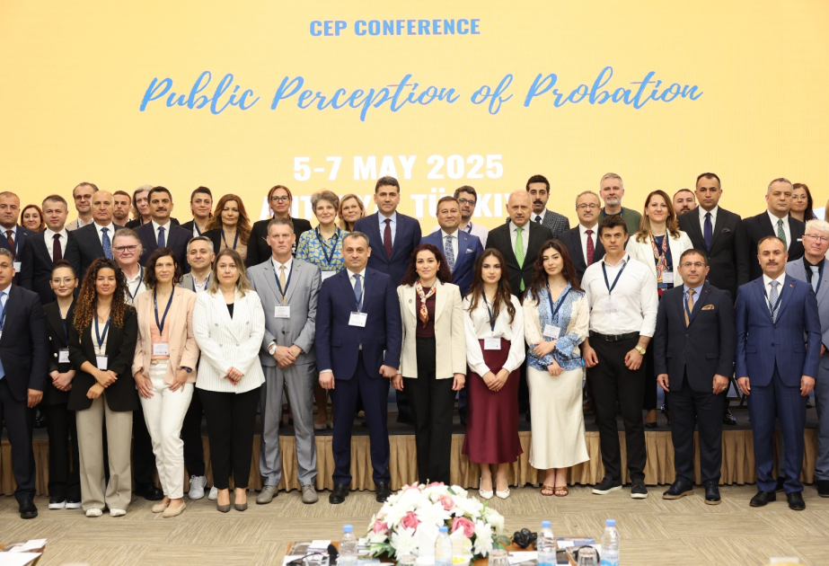 Ədliyyə Nazirliyinin Probasiya xidməti CEP-in Antalya konfransında təmsil olunub