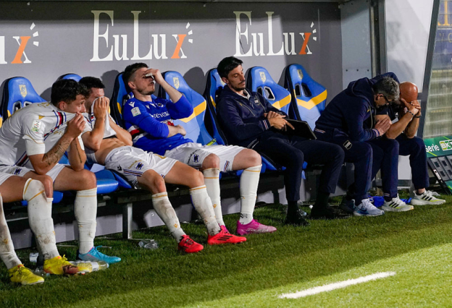İtaliya çempionu olan komanda C Seriyasına düşüb