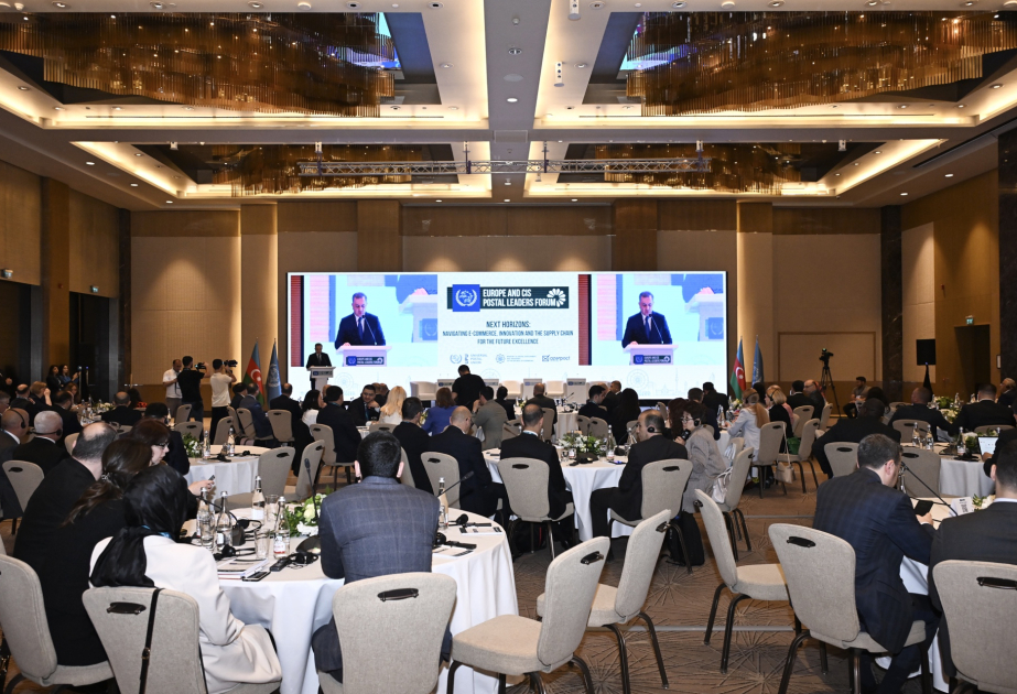 First day of Europe and CIS Postal Leaders Forum wraps up in Baku