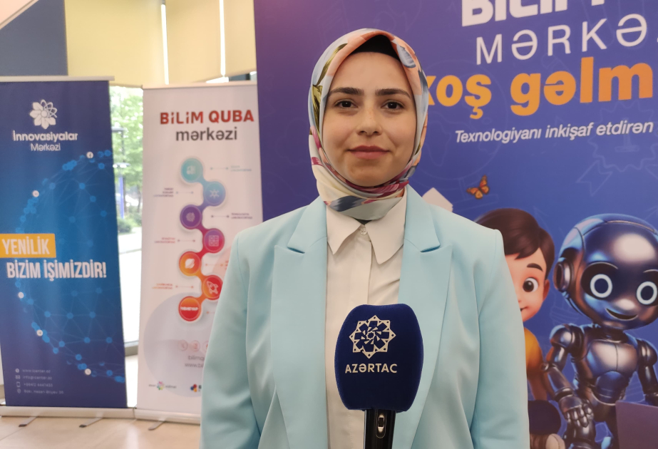 Elvan Kuzucu Hıdır: Ötən 3 ildə Bilim Mərkəzində 120 min şagird təlimlərə cəlb olunub VİDEO