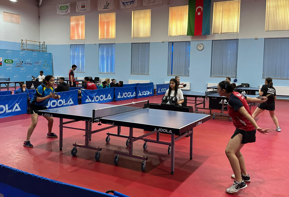 Stolüstü tennis üzrə Azərbaycan çempionatına start verilib