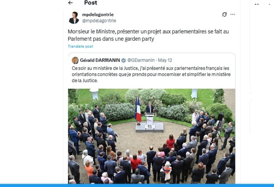 Polémique autour de Gérald Darmanin : une réception ministérielle jugée trop politique